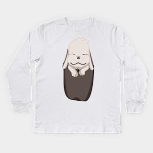 Aka maru in your pocket! Kids Long Sleeve T-Shirt